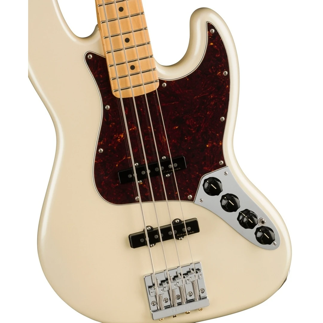 Бас-гитара Fender Player Plus Active Jazz Bass MN Olympic Pearl