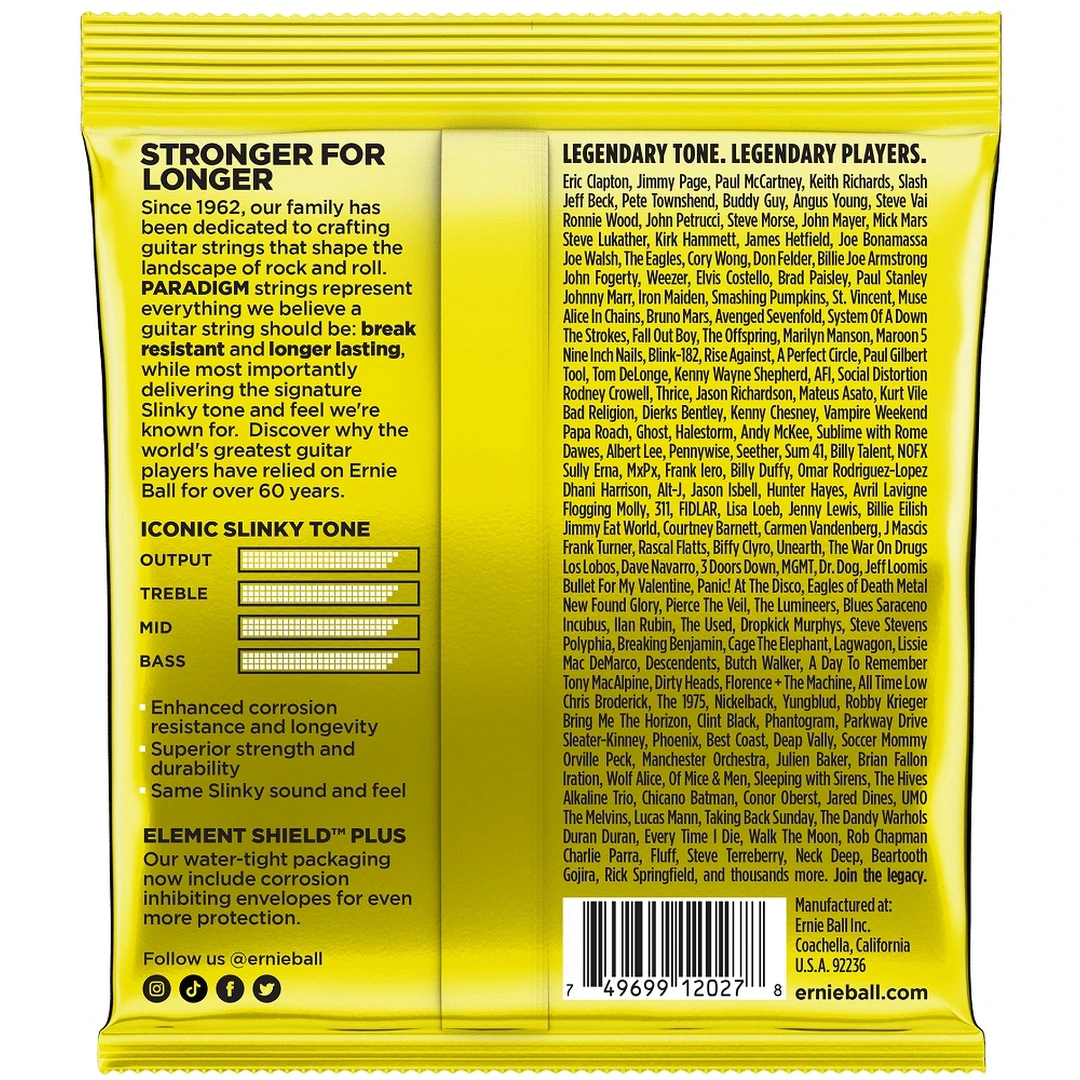 Струны для электрогитары Ernie Ball 2027 11-54