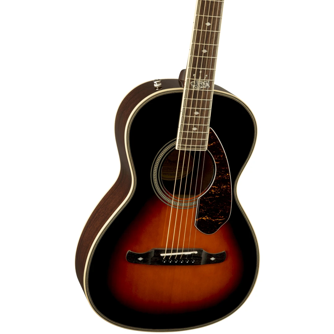 Акустическая гитара Fender Ron Emory "Loyalty" Parlor Vintage Sunburst
