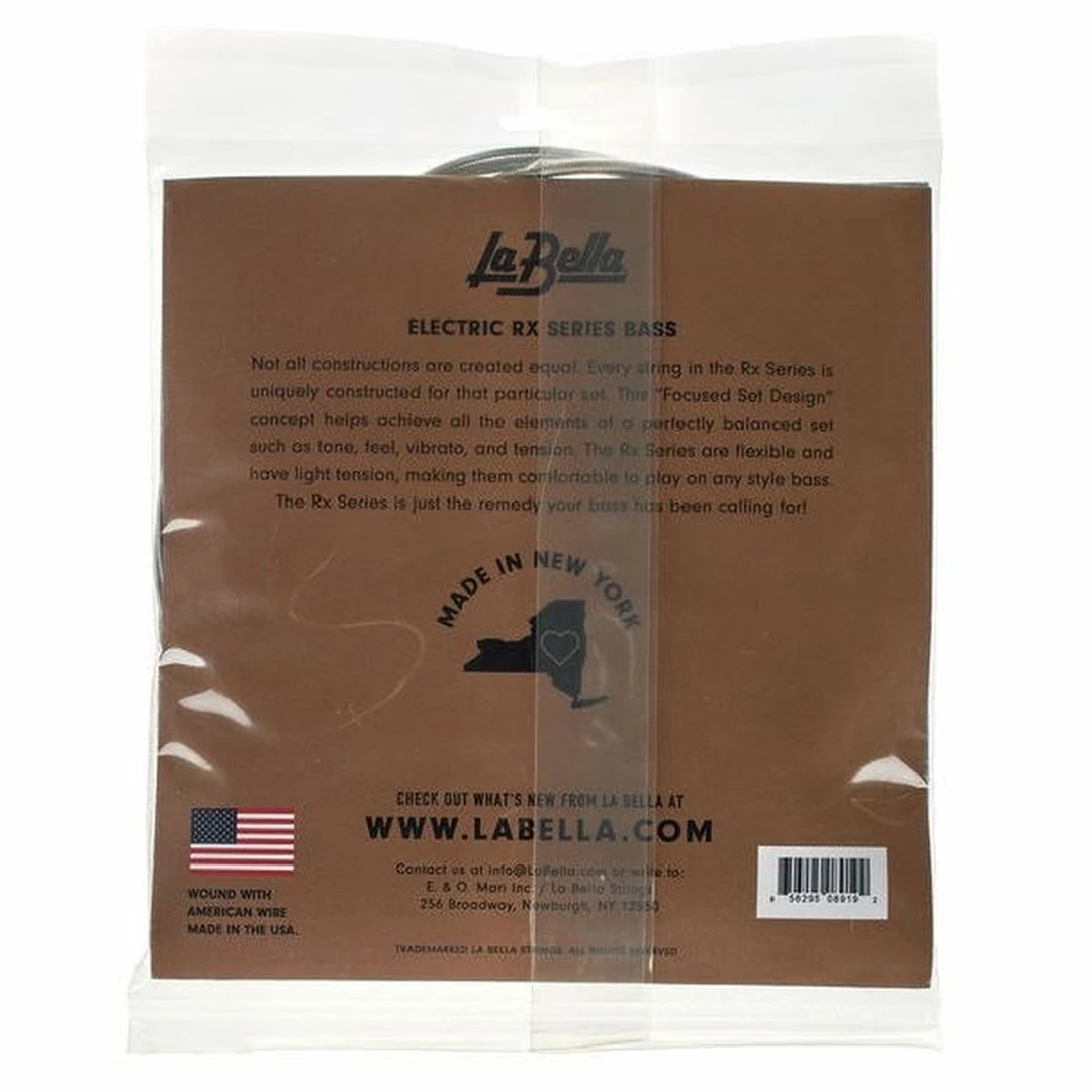 Струны для бас-гитары La Bella RX-S5D 45-130