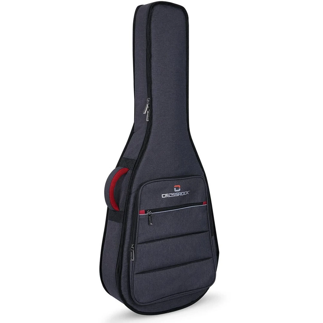 Чехол для акустической гитары Crossrock CRSG107DGY