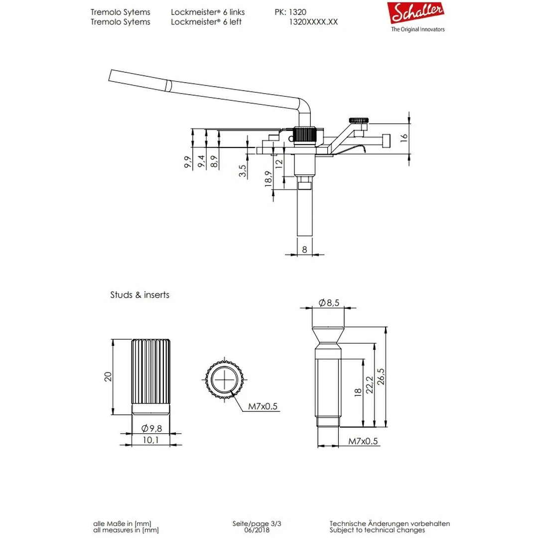 Бридж Schaller Lockmeister 6 L 13200242.12