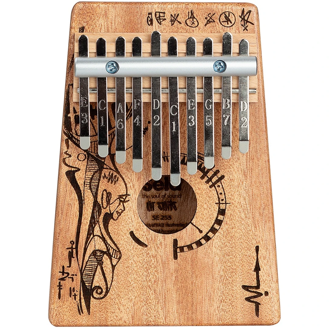 Калимба Sela SE 255 Art Series Peaceful Mind 10