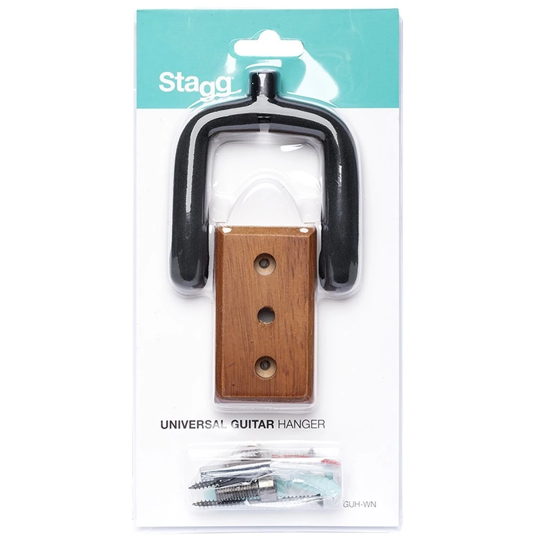 Настенный держатель для гитары Stagg GUH-WN REC