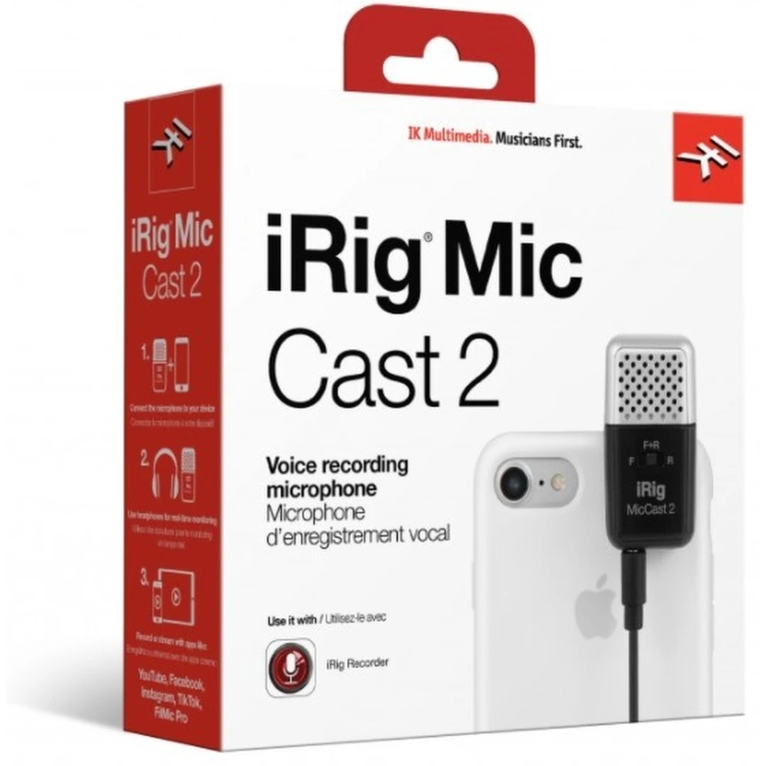 Микрофон IK Multimedia iRig Mic Cast 2