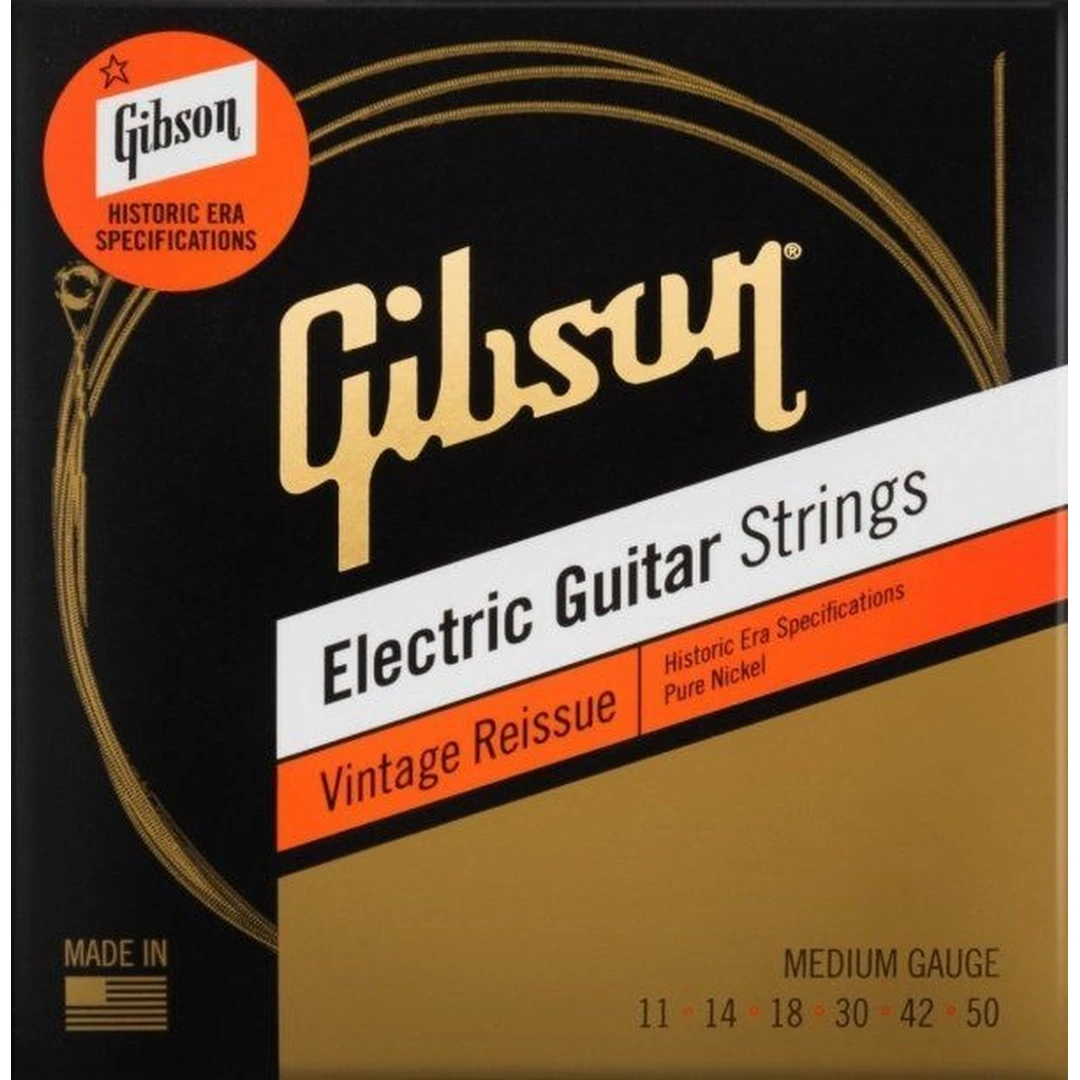 Струны для электрогитары Gibson SEG-HVR11 Vintage Reissue Medium 11-50