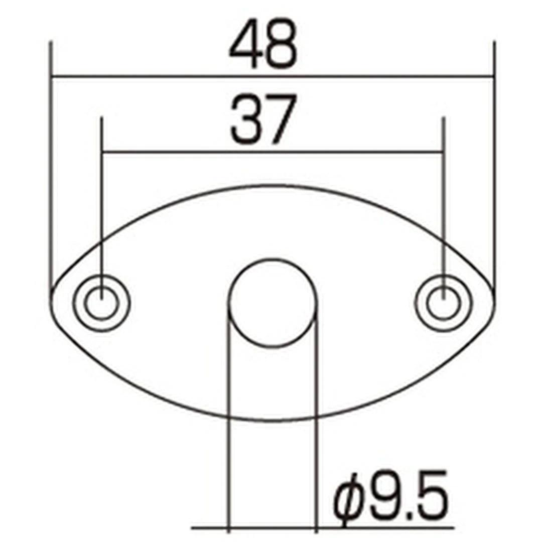 Панель гитарного входа Gotoh JCB-2C