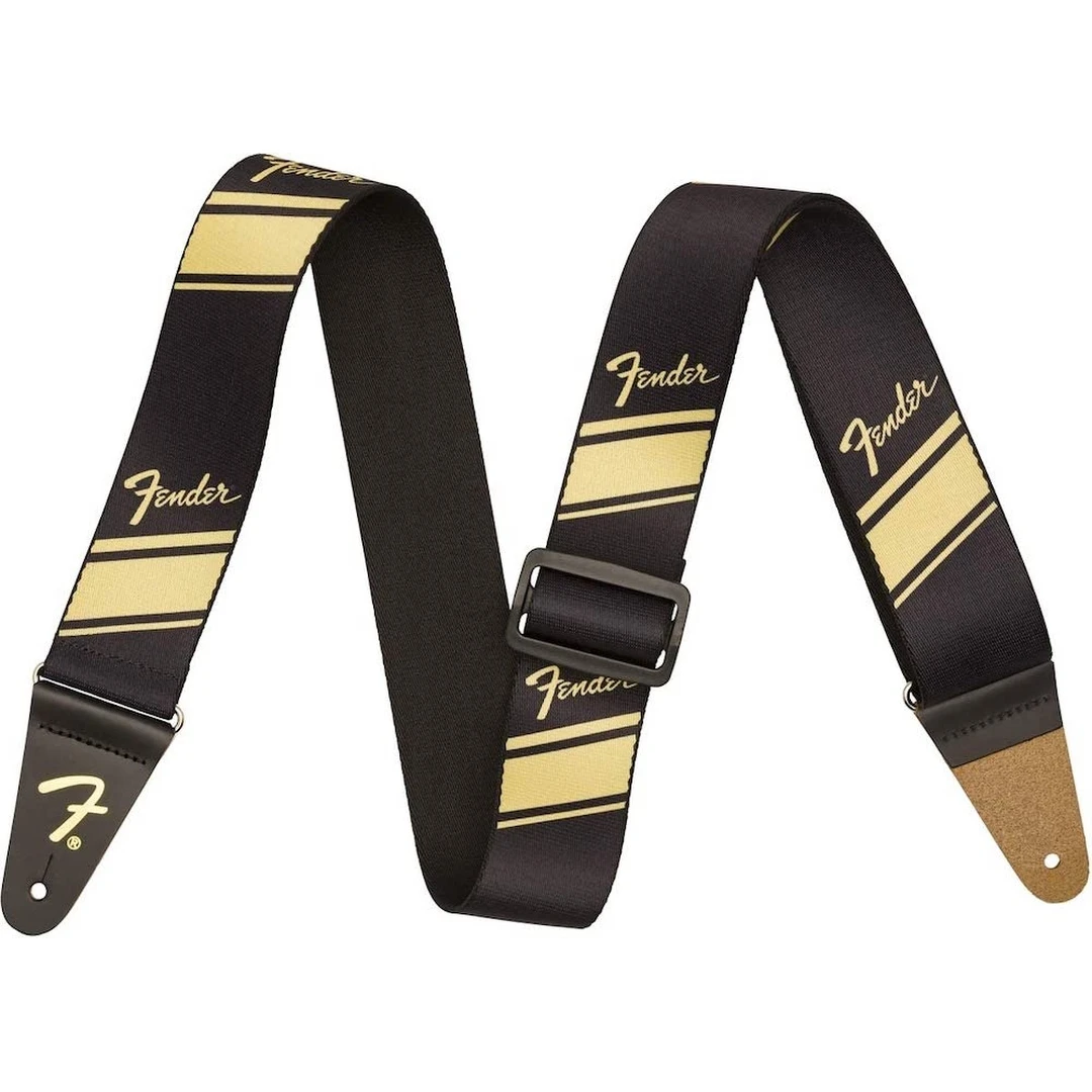 Ремень для гитары Fender 2″ Competition Stripe Strap Gold