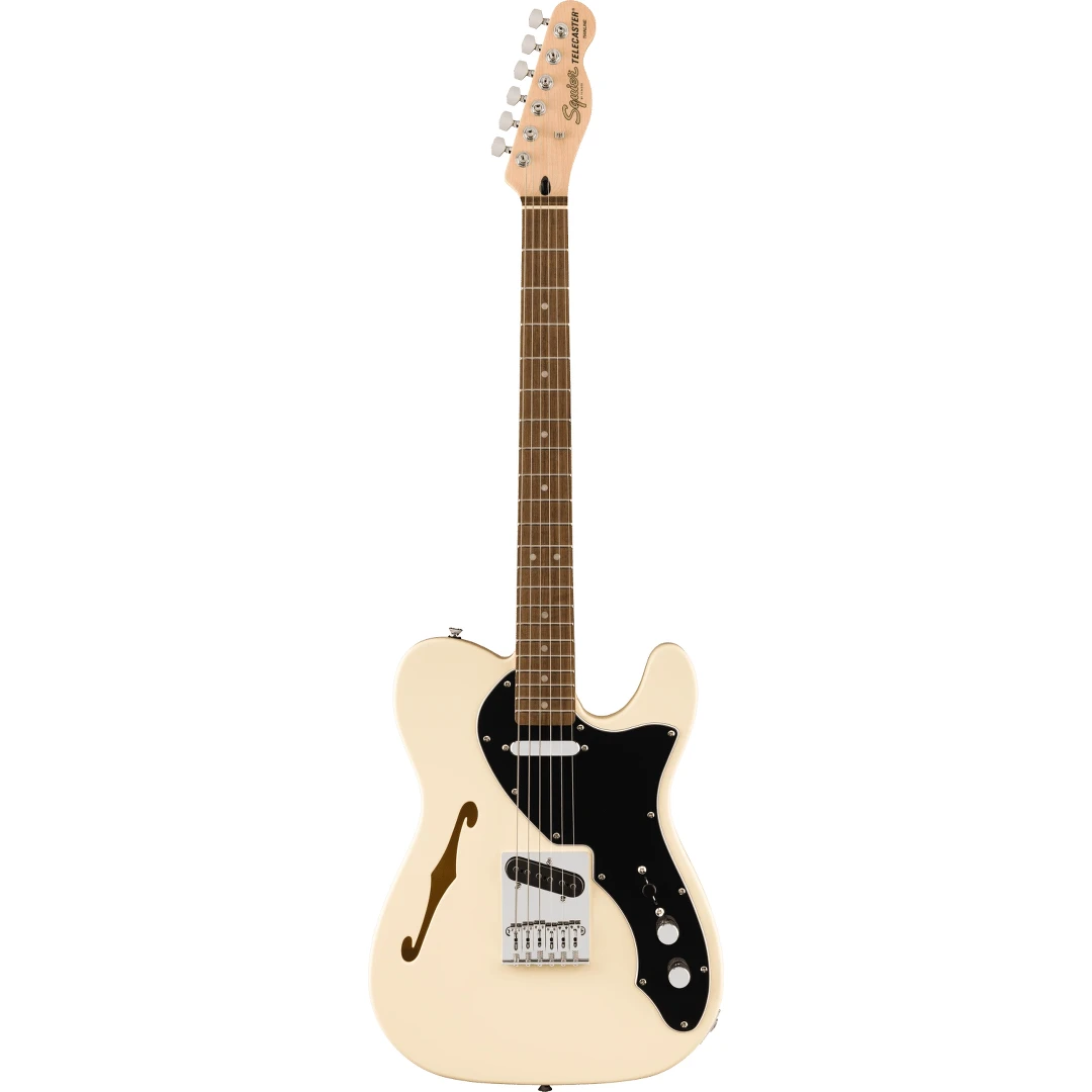 Полуакустическая гитара Fender Squier Affinity Telecaster Thinline LRL BPG Olympic White