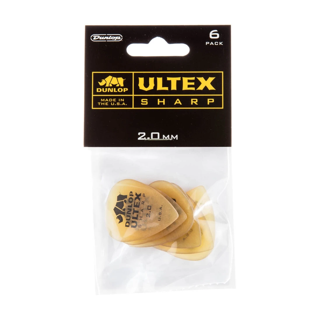 Набор медиаторов Dunlop 433P2.0 Ultex Sharp 2.0
