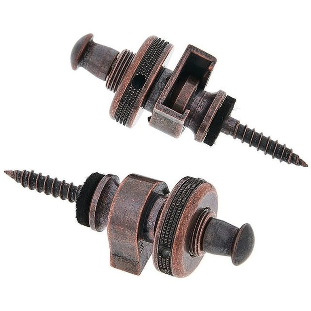 Держатель для ремня Schaller 14010801 Security Lock VintageCopper