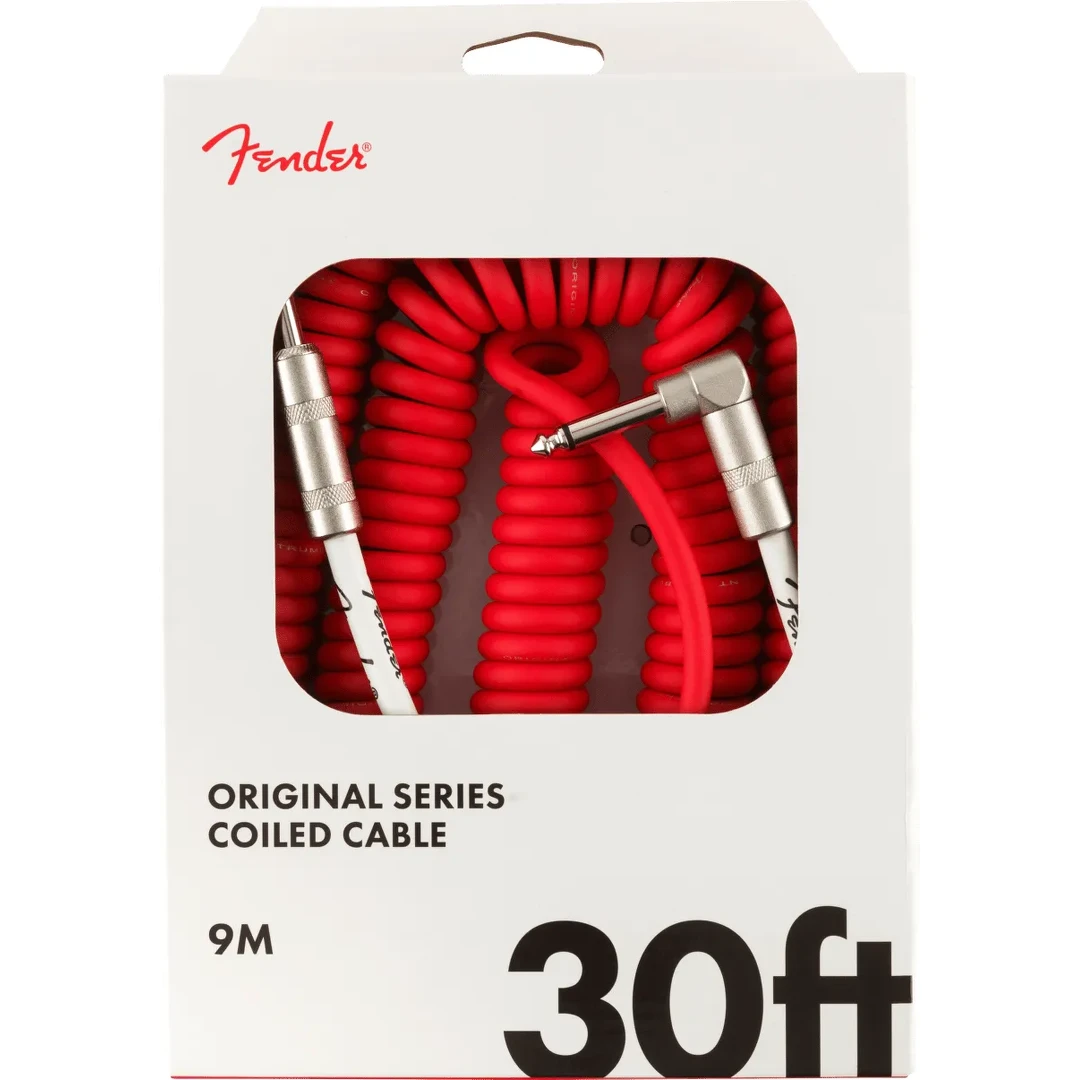 Инструментальный кабель Fender Original Series Coil Cable 30' Fiesta Red