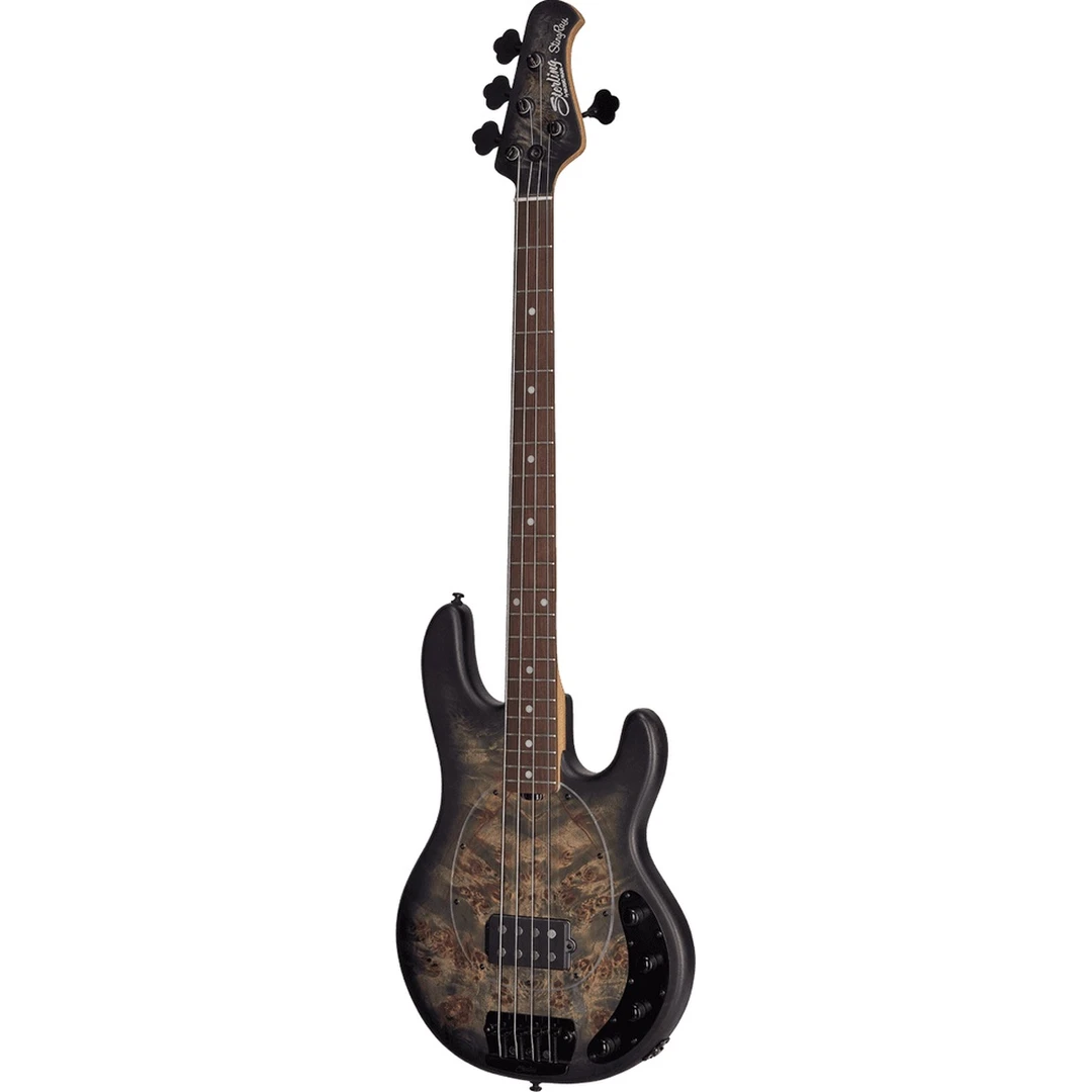 Бас-гитара Sterling by MusicMan StingRay Ray34PB Trans Black
