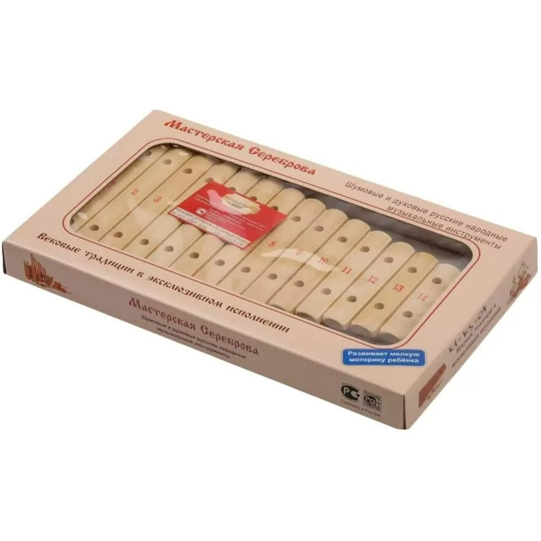 Ксилофон Мастерская Сереброва MS-K1-KS-04