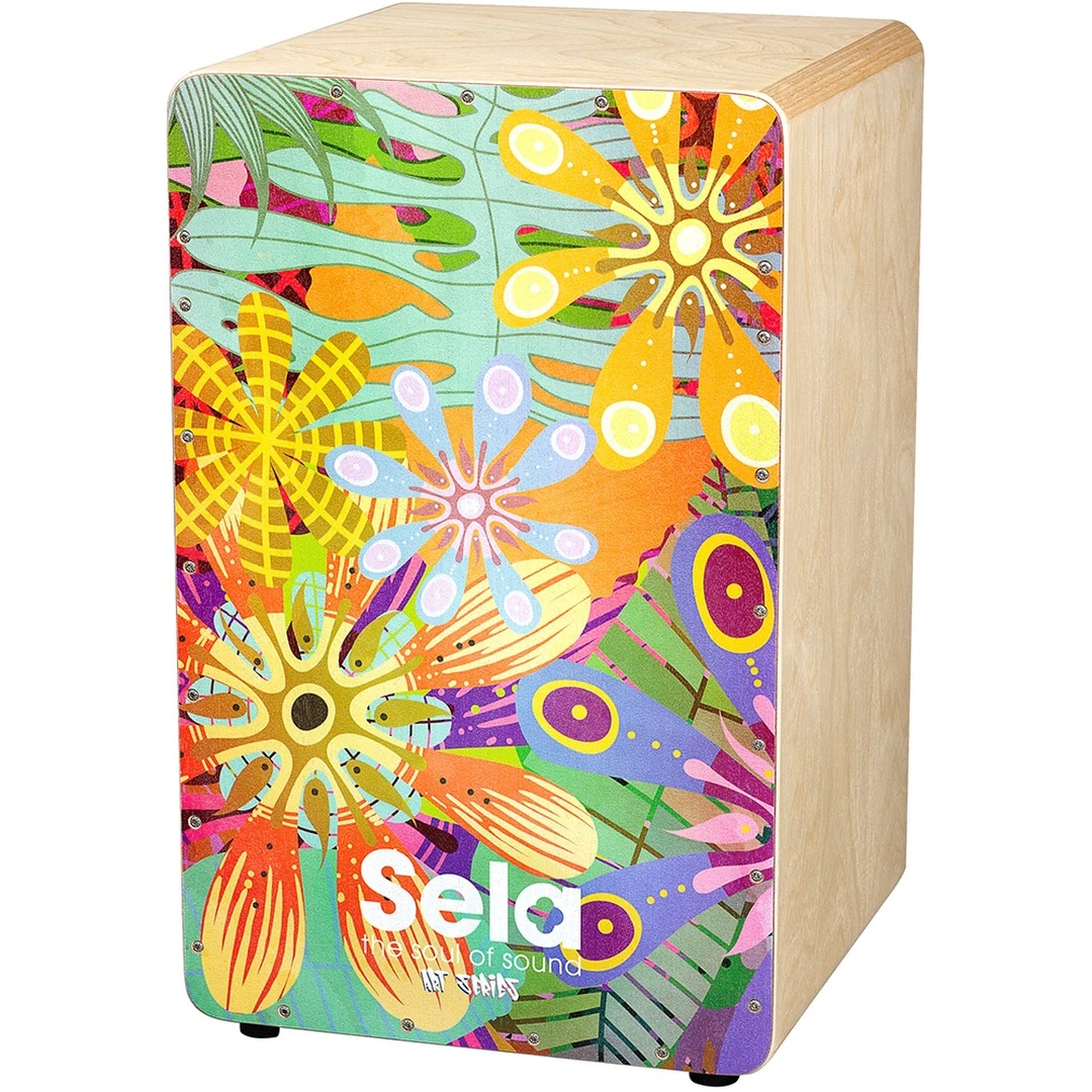 Кахон Sela SE 179 Art Series Flower Power
