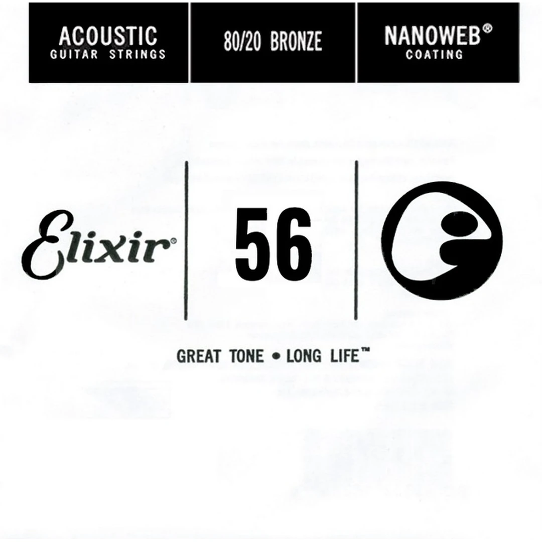 Струна для акустической гитары Elixir 15156 .056