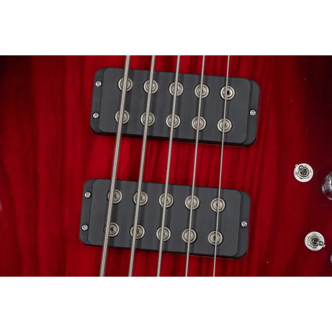 Бас-гитара G&L Tribute L-2500 Redburst MP