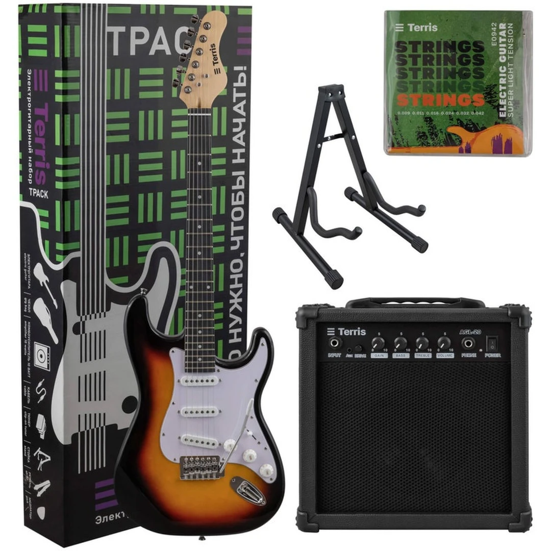 Гитарный набор Terris TPACK-TST-040 SB
