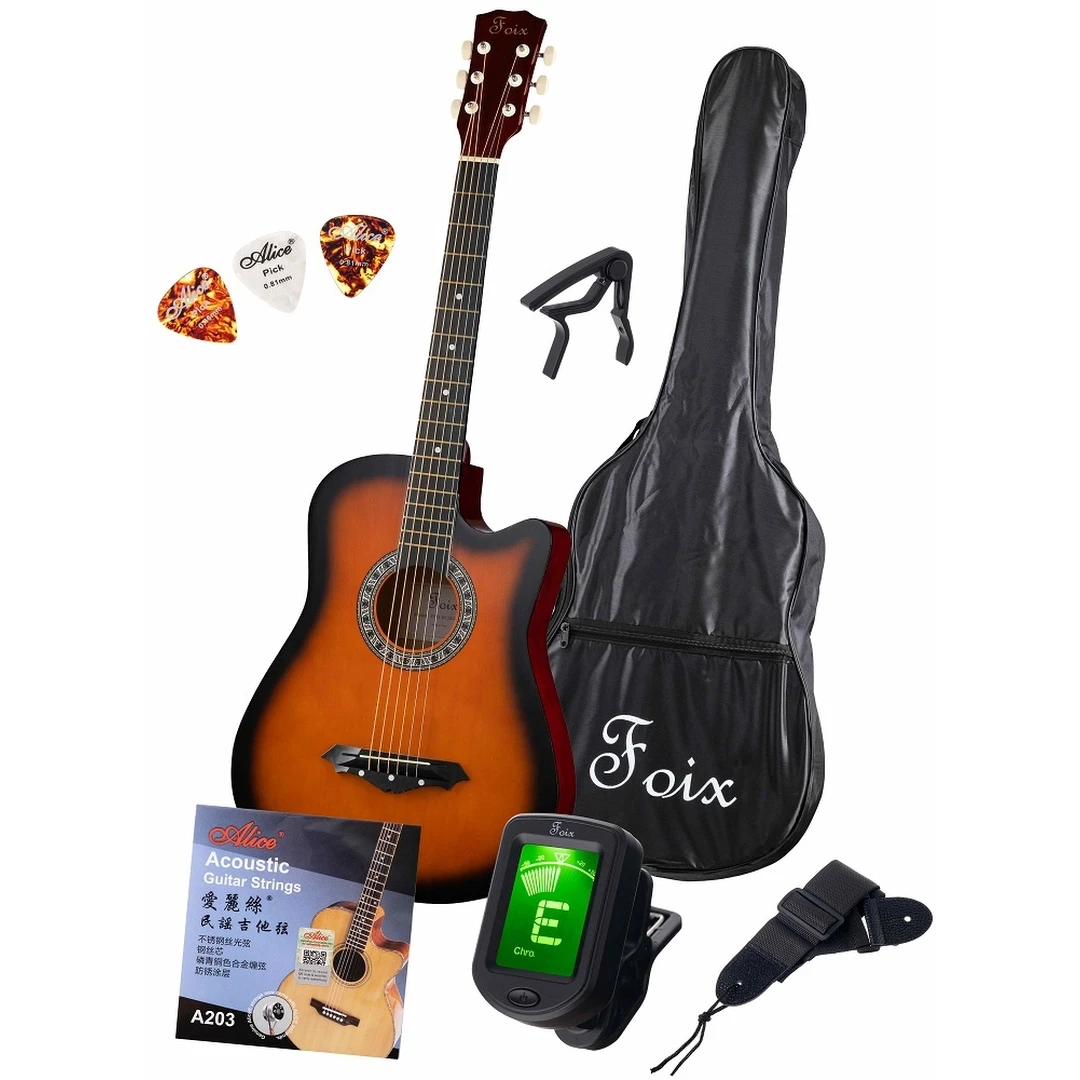 Акустическая гитара Foix FFG-2038CAP-SB