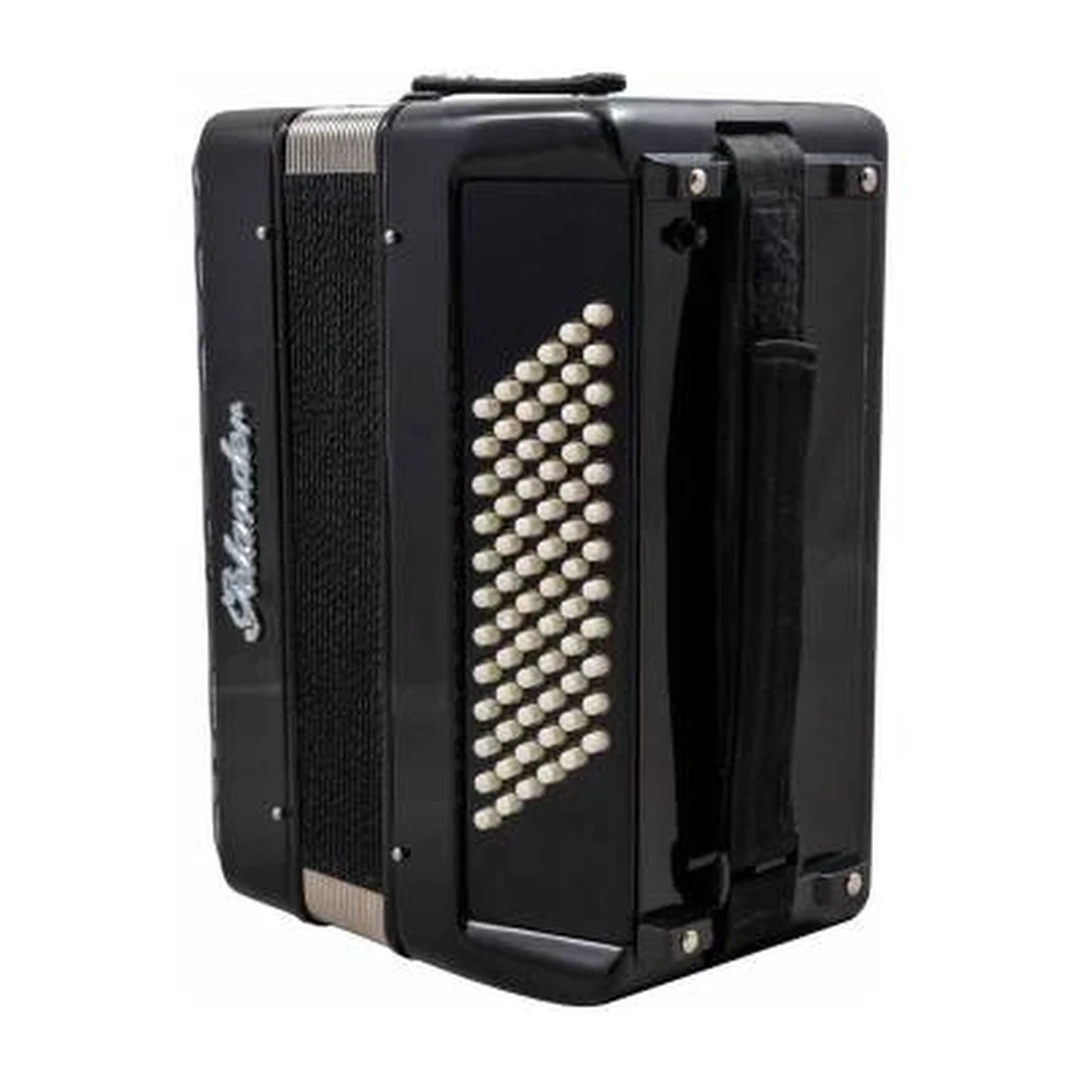 Аккордеон кнопочный Gelander GH5072B-BK