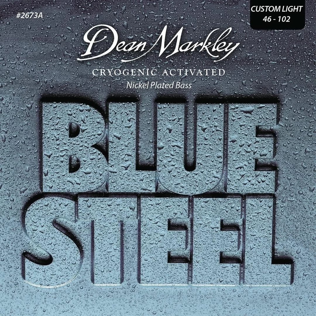 Струны для бас-гитары Dean Markley 2673А Blue Steel 46-102
