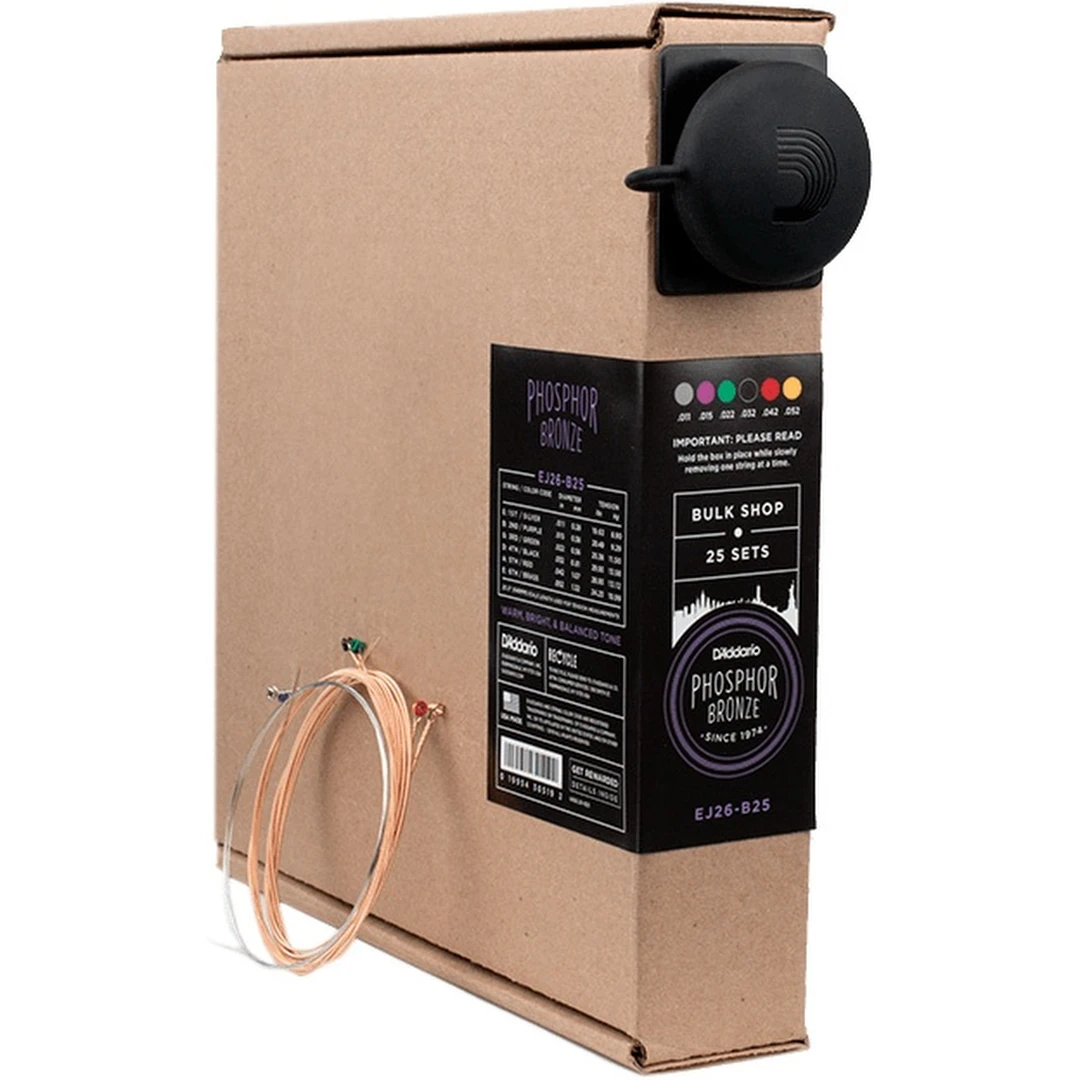 Струны для акустической гитары D'Addario EJ26-B25 11-52