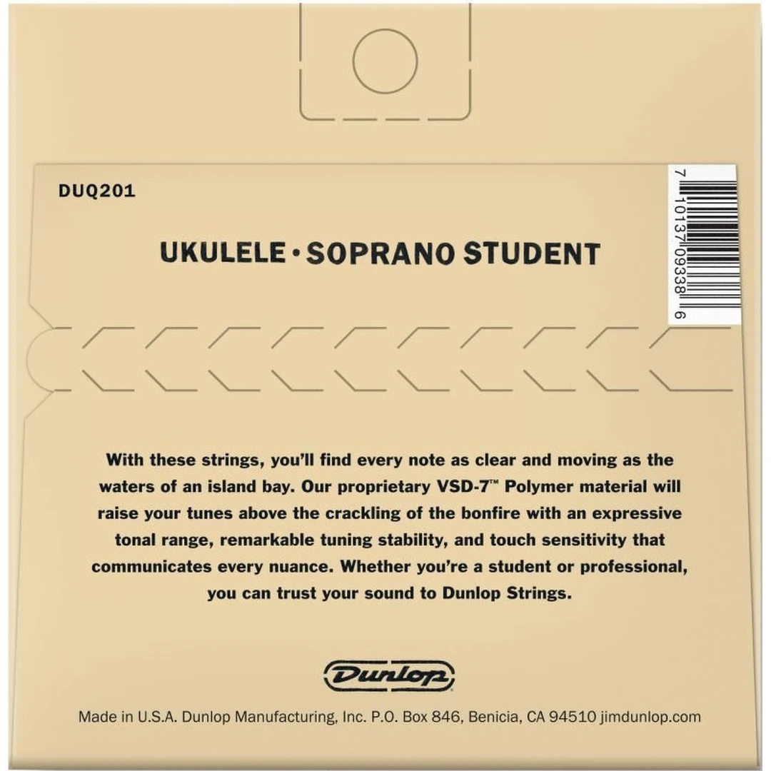 Струны для укулеле Dunlop DUQ201 UKE Soprano