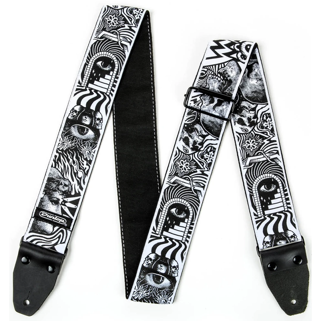 Ремень для гитары Dunlop ILD04 I Love Dust Skulls