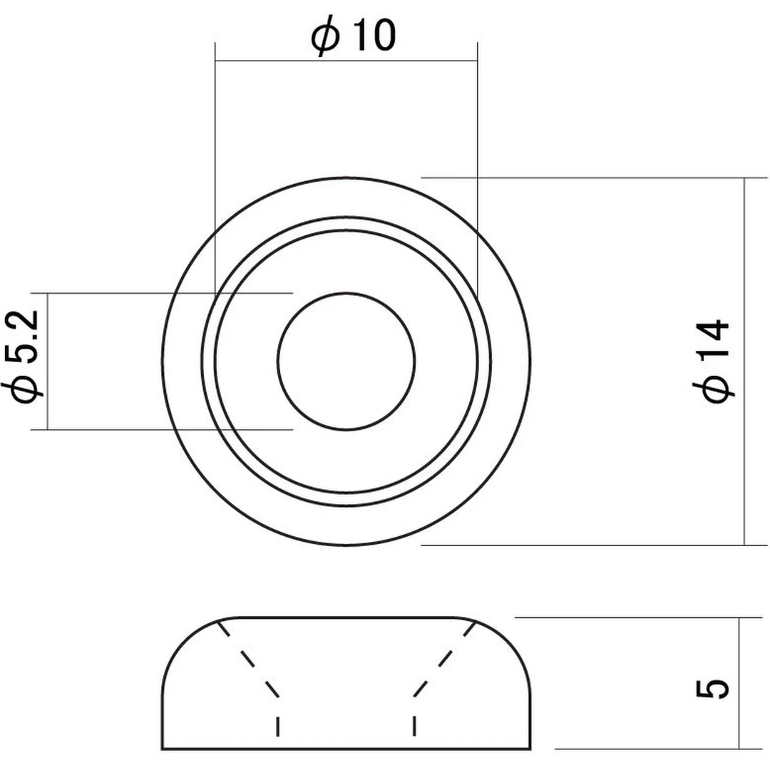 Шайбы для крепления грифа Hosco HK-NFSC