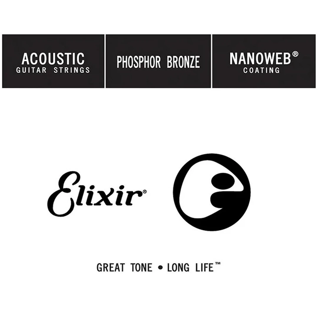 Струна для акустической гитары Elixir 14124 0.24