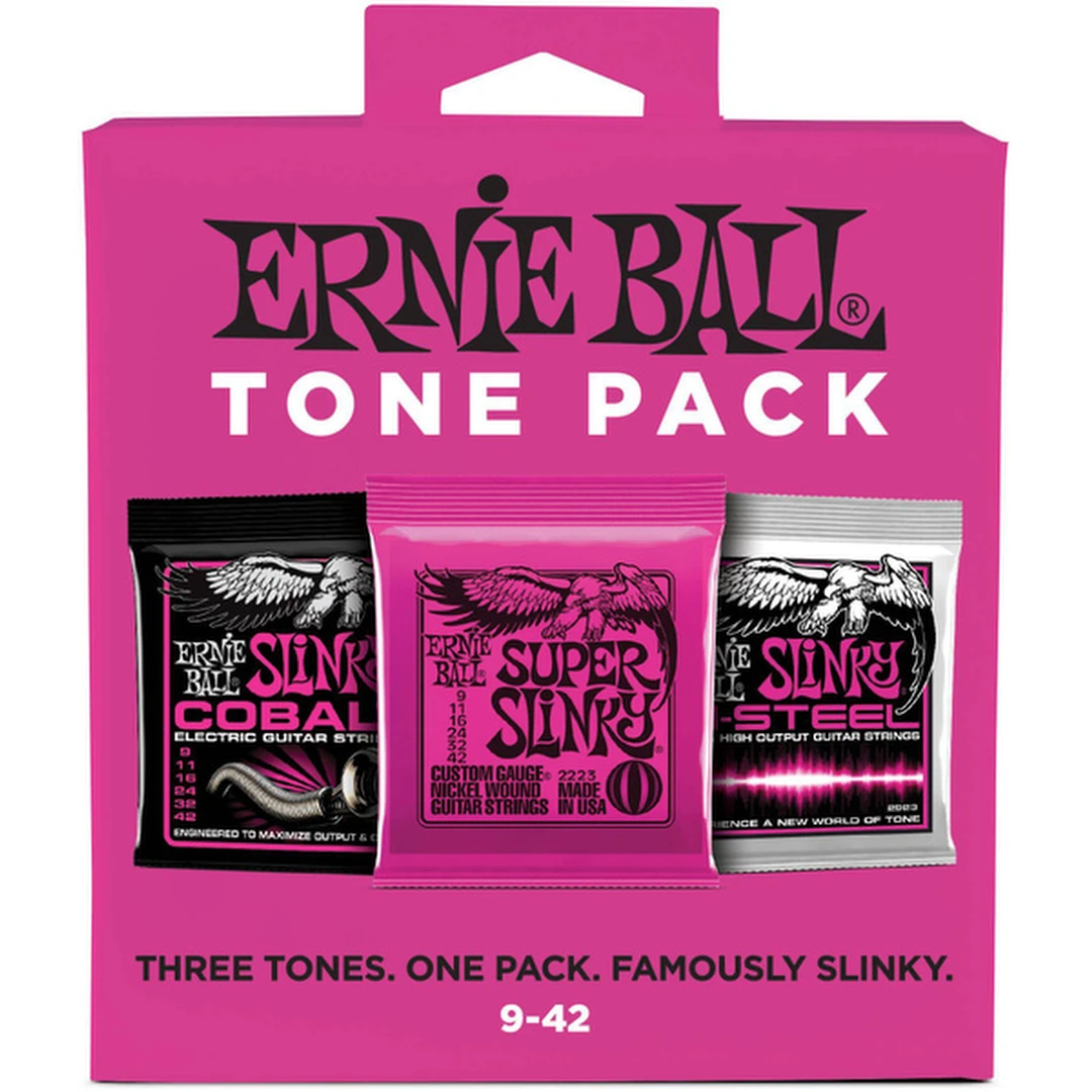 Струны для электрогитары Ernie Ball 3333 Nickel/Cobalt/M-Steel 9-42