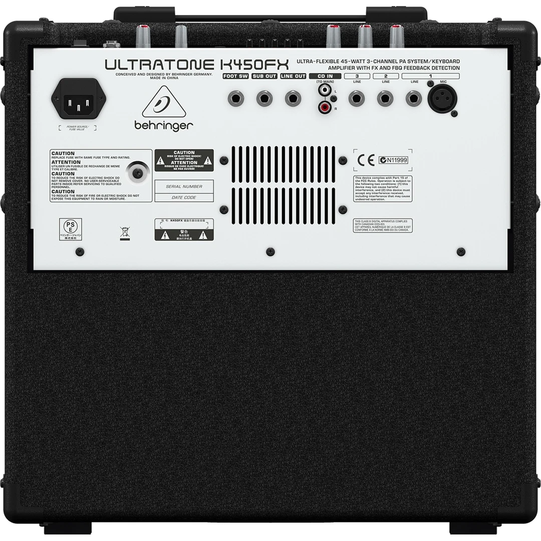 Комбоусилитель для клавишных Behringer K450FX