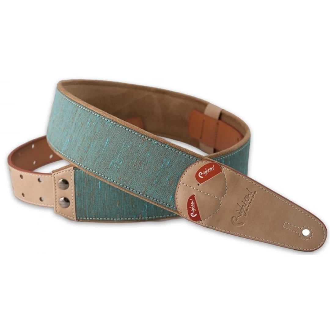 Ремень для гитары RightOn Straps Steady Mojo Boxeo Teal