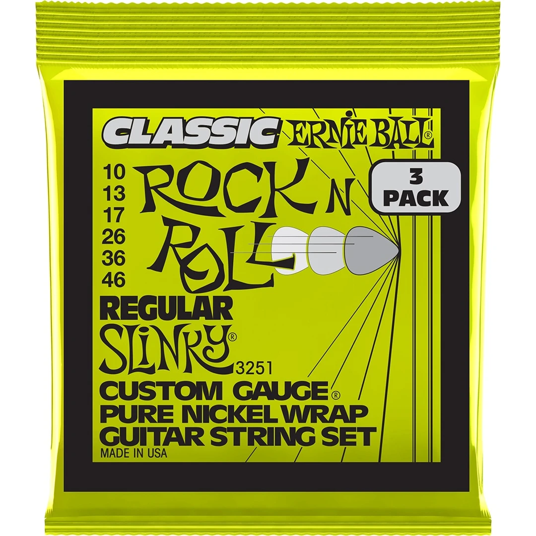 Струны для электрогитары Ernie Ball 3251 10-46