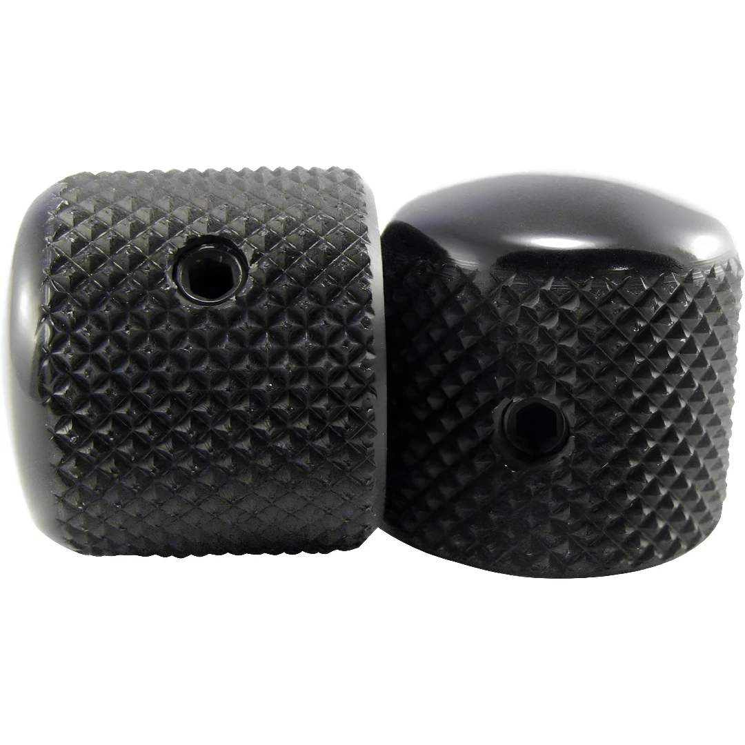 Ручки потенциометра Ernie Ball Tele-Style Black Aluminum P06355