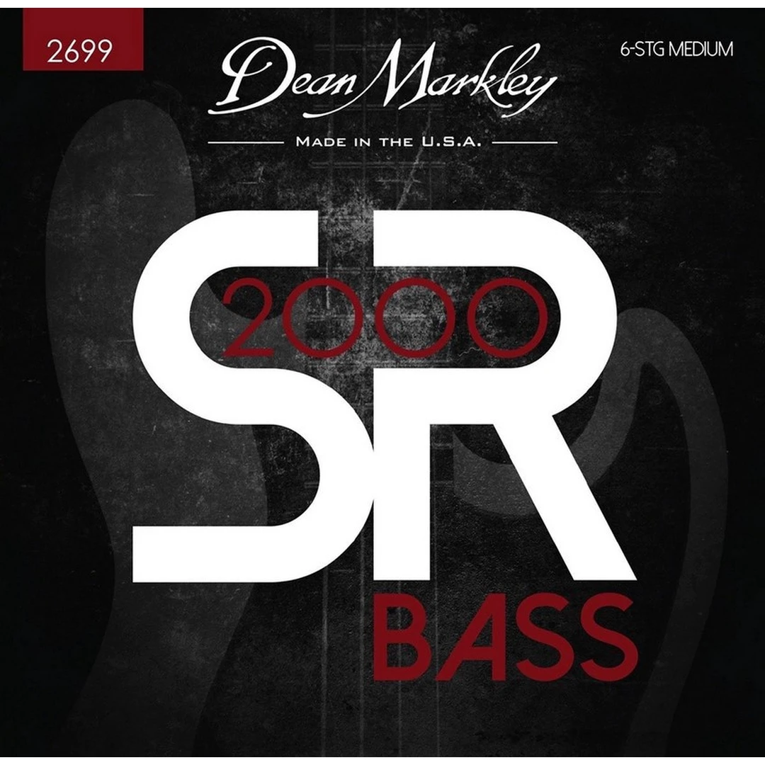 Струны для бас-гитары Dean Markley 2699 SR2000 35-127 6-Strings