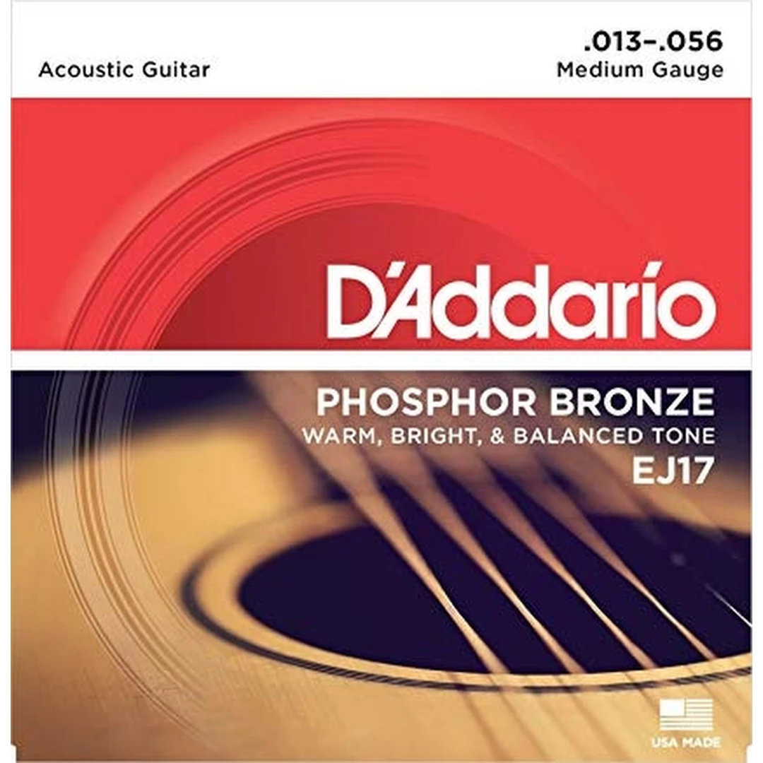 Струны для акустической гитары D'Addario EJ17 13-56