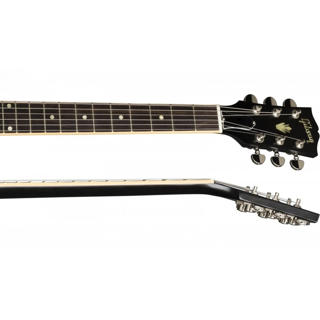 Полуакустическая гитара Gibson ES-335 Satin 2019 Trans Black