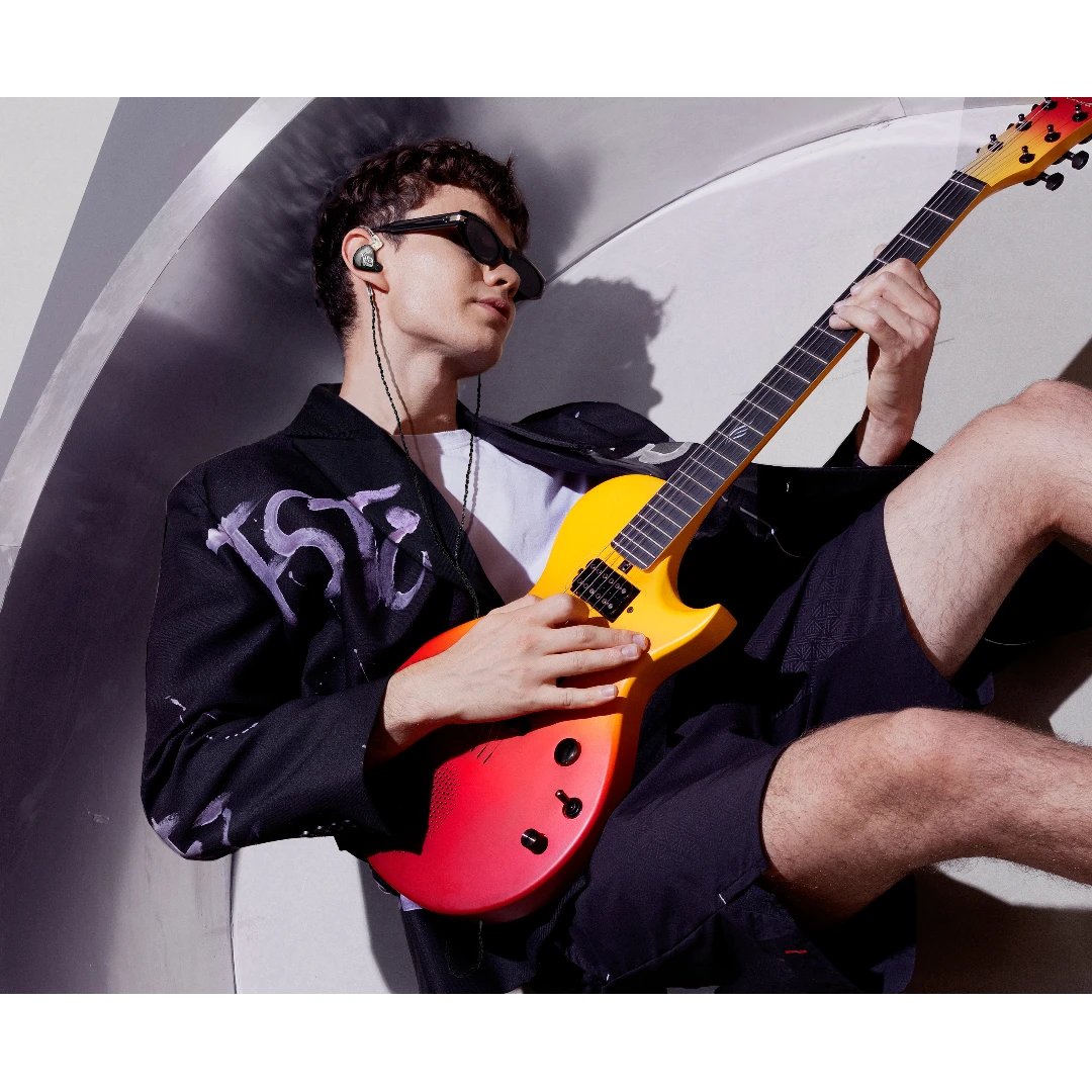 Смарт электрогитара Enya NOVA GO Sonic/RD + набор аксессуаров