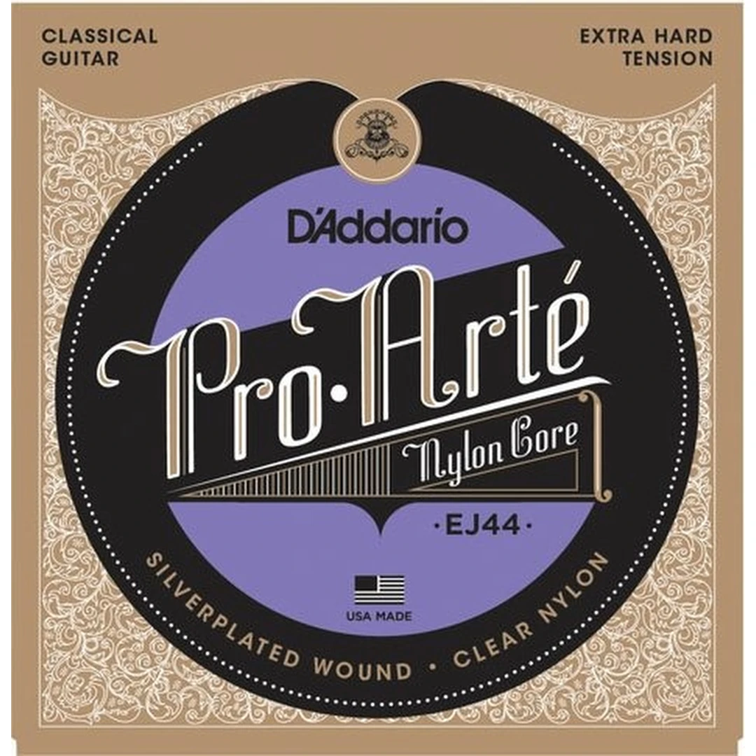 Струны для классической гитары D'Addario EJ44 Extra Hard Tension