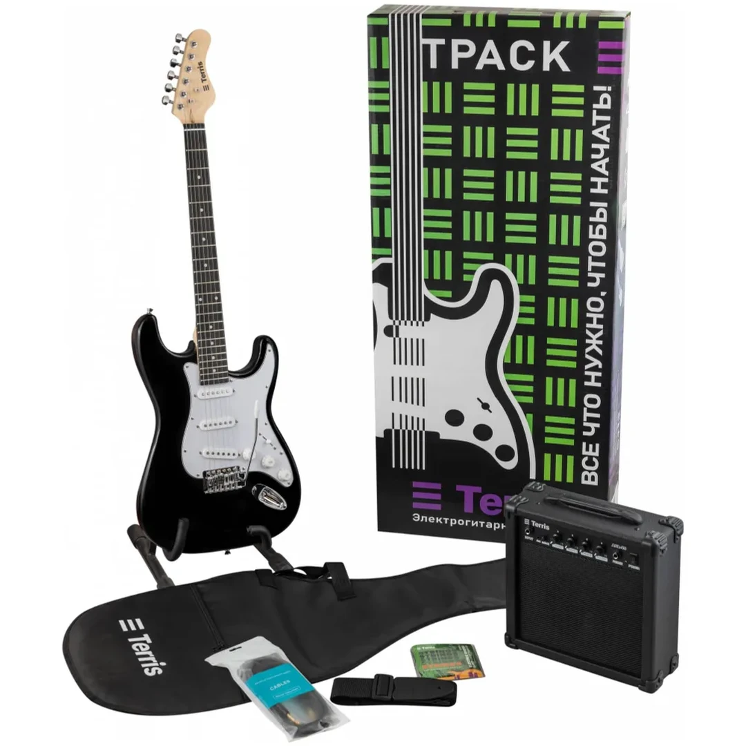 Гитарный набор Terris TPACK-TST-045 BK