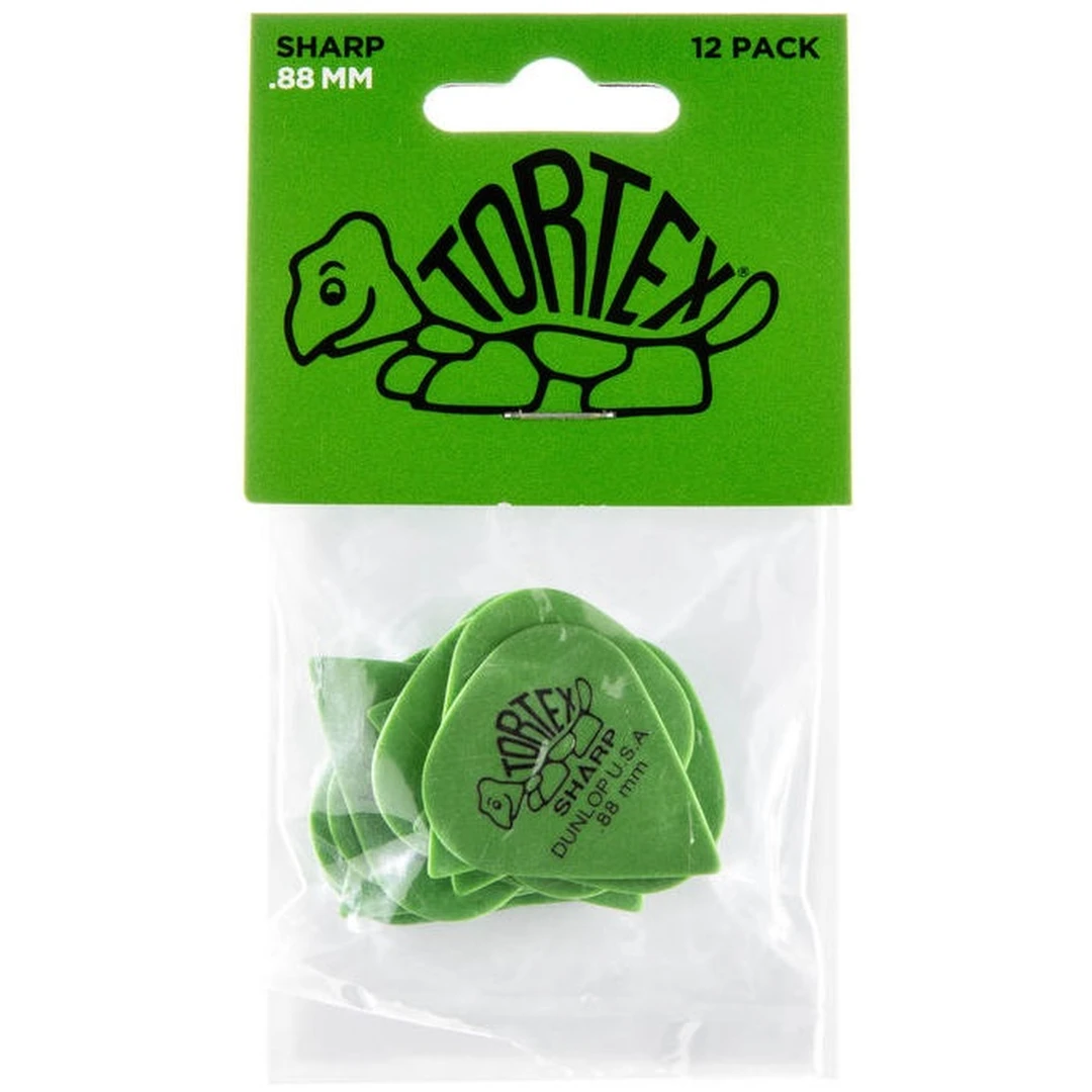 Набор медиаторов Dunlop 412P.88 Tortex Sharp