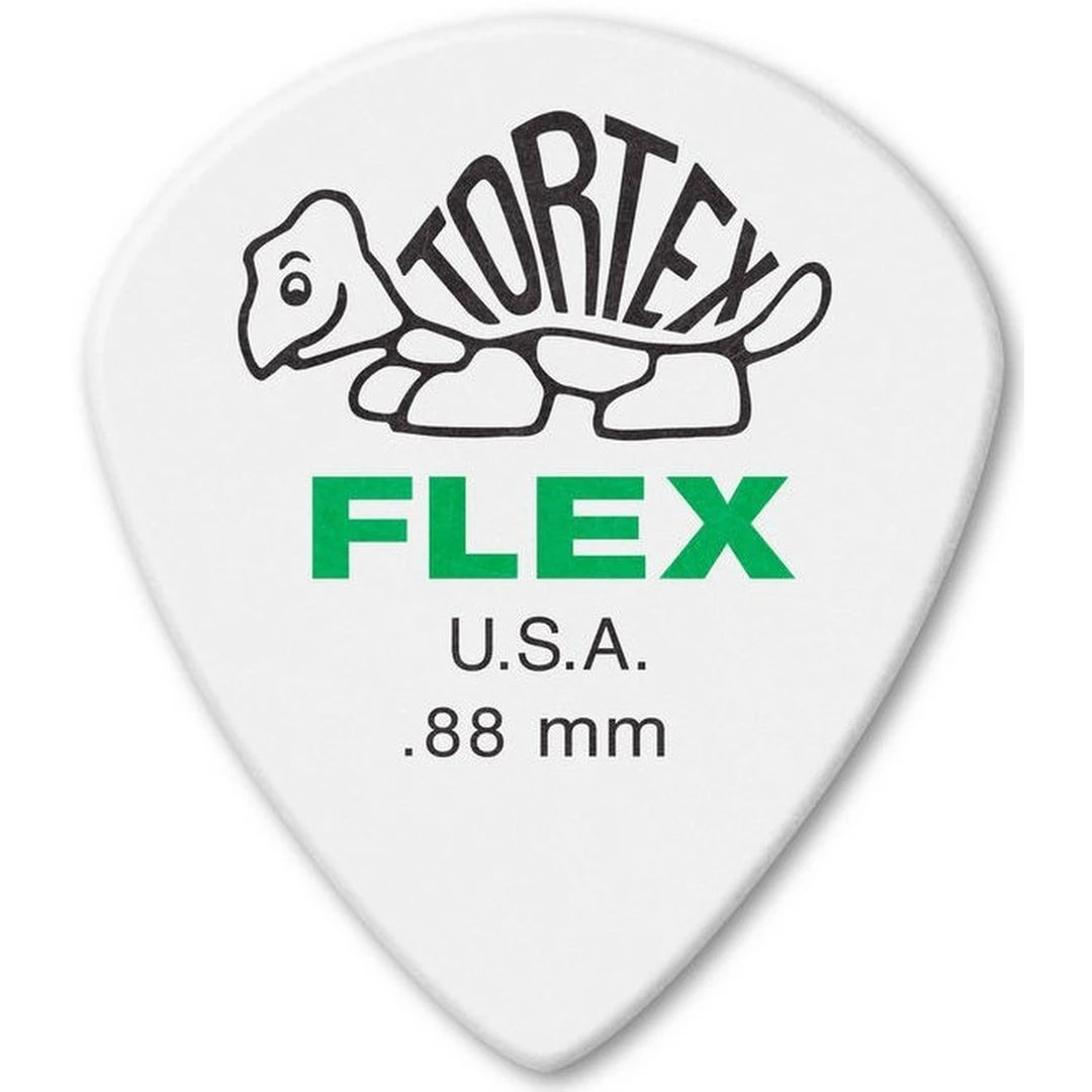 Медиатор Dunlop 466R.88 Tortex Flex Jazz III XL 0.88