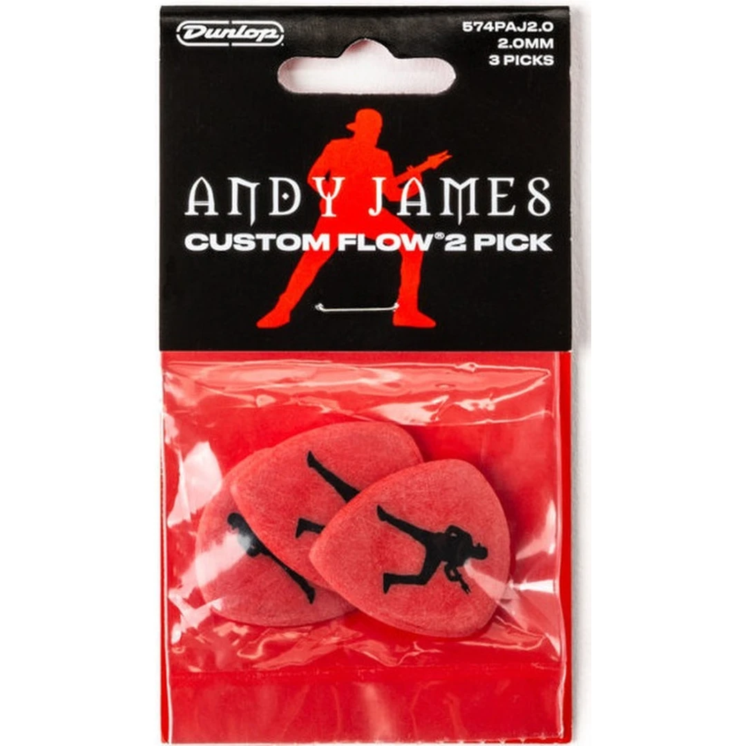 Набор медиаторов Dunlop 574PAJ2.0 Andy James Custom Flow
