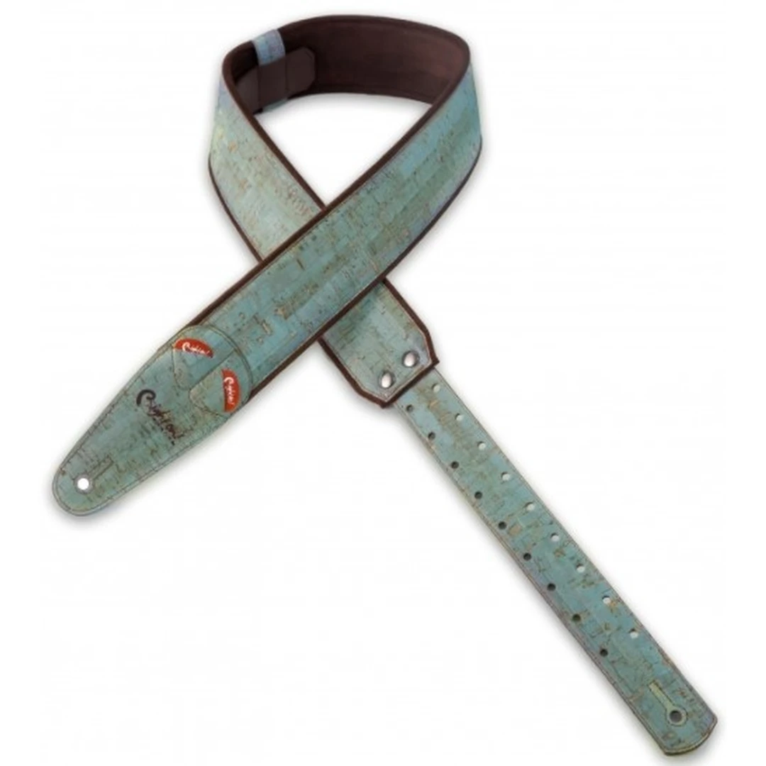 Ремень для гитары RightOn Straps Steady Mojo Cork Teal