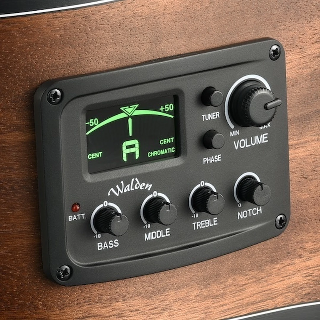 12-струнная электроакустическая гитара Walden D552E