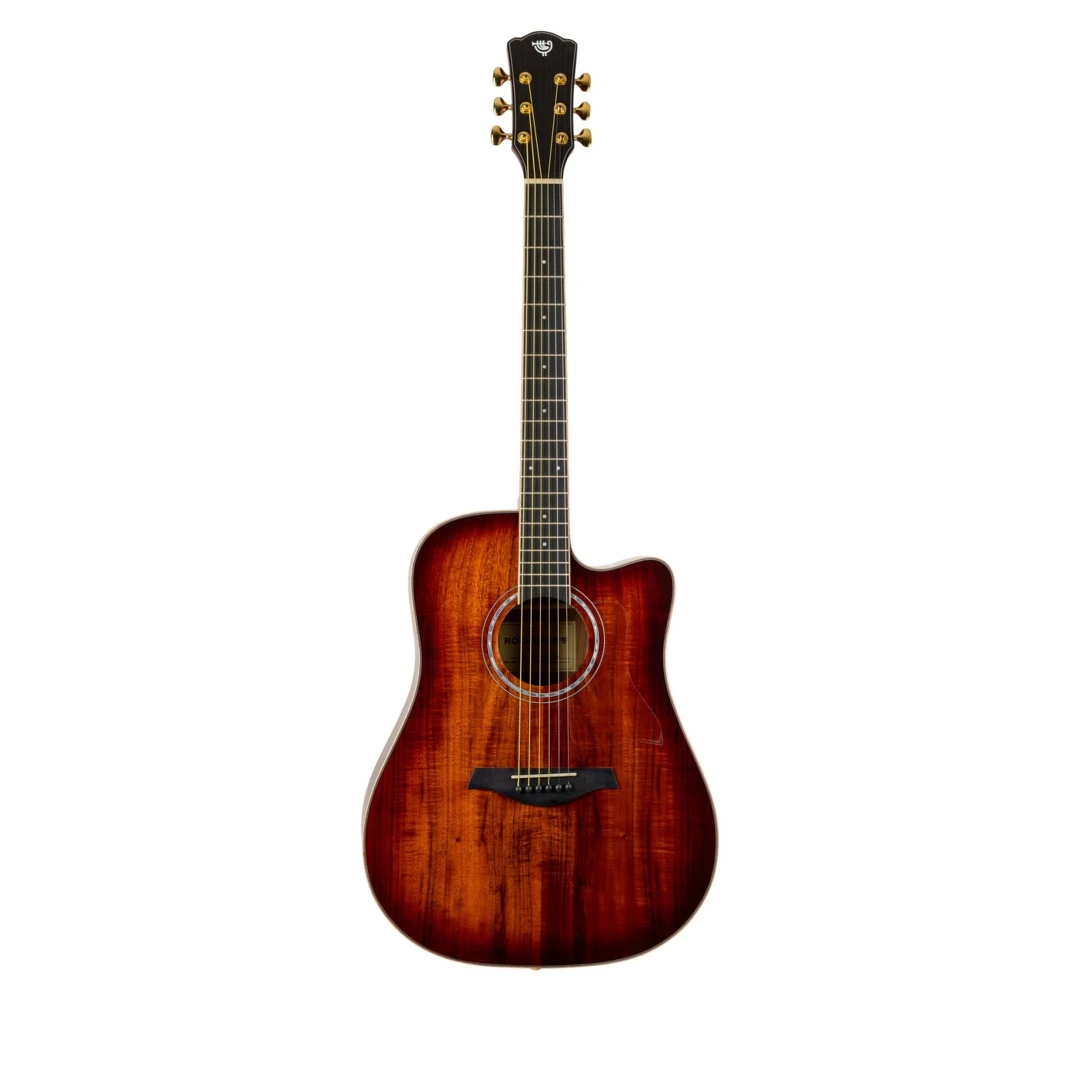 Акустическая гитара Rockdale Aurora D7 C Koa ASB