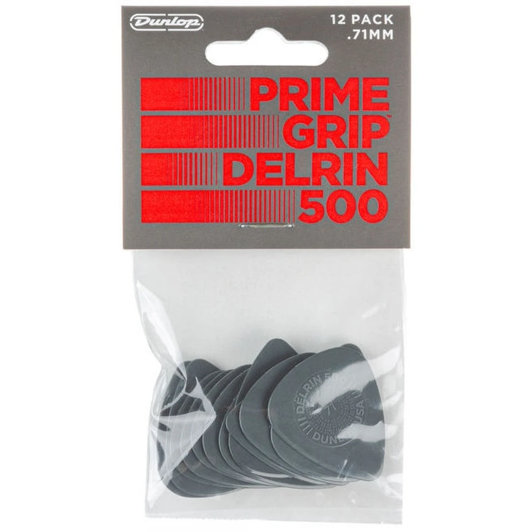 Набор медиаторов Dunlop 450P.71 Prime Grip Delrin 500