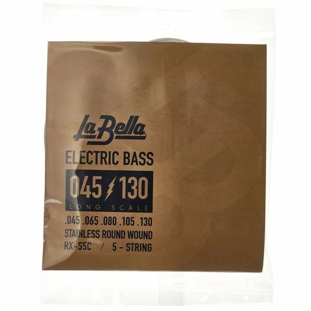 Струны для бас-гитары La Bella RX-S5C 45-130