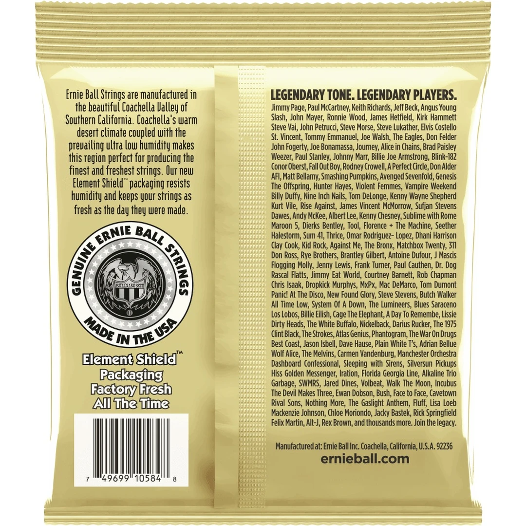 Струны для акустической гитары Ernie Ball 2005 12.5-56